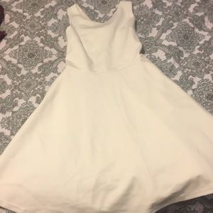 NWT Francesca’s Ivory Skater Dress